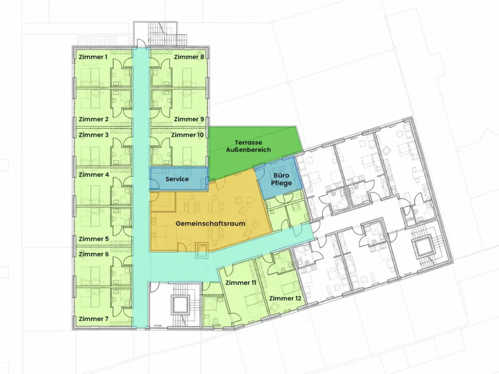 Grundriss Etagen